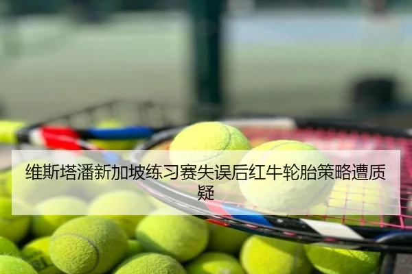 维斯塔潘新加坡练习赛失误后红牛轮胎策略遭质疑